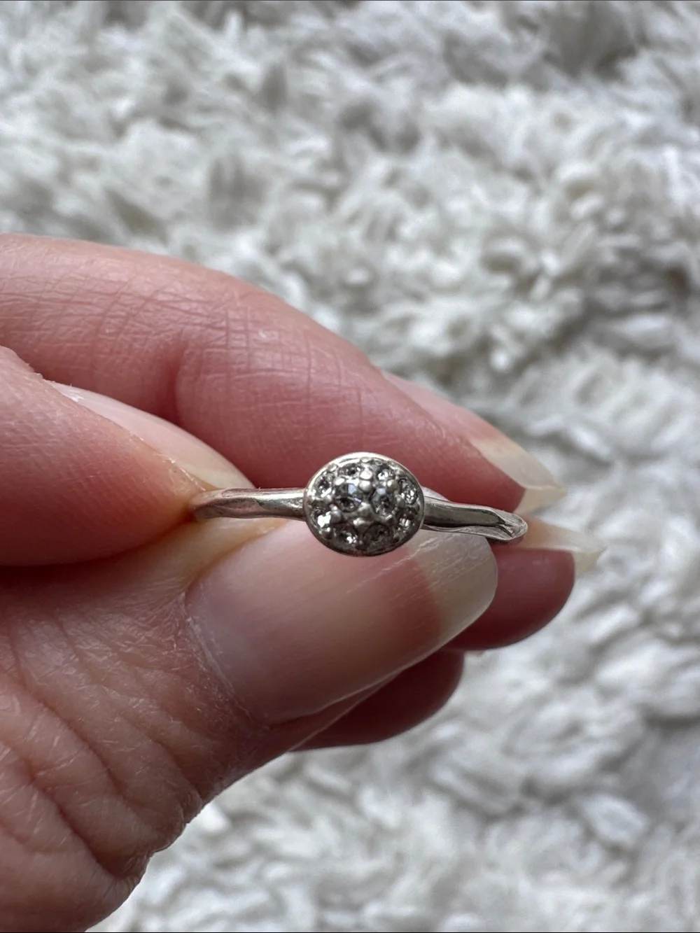 Sterling Silver Dainty Ring